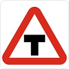 T junction ahead